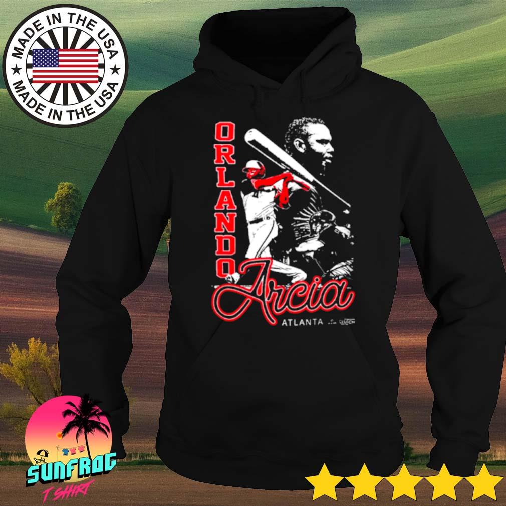 Orlando Arcia Swing Atlanta Braves MLBPA shirt, hoodie, sweater