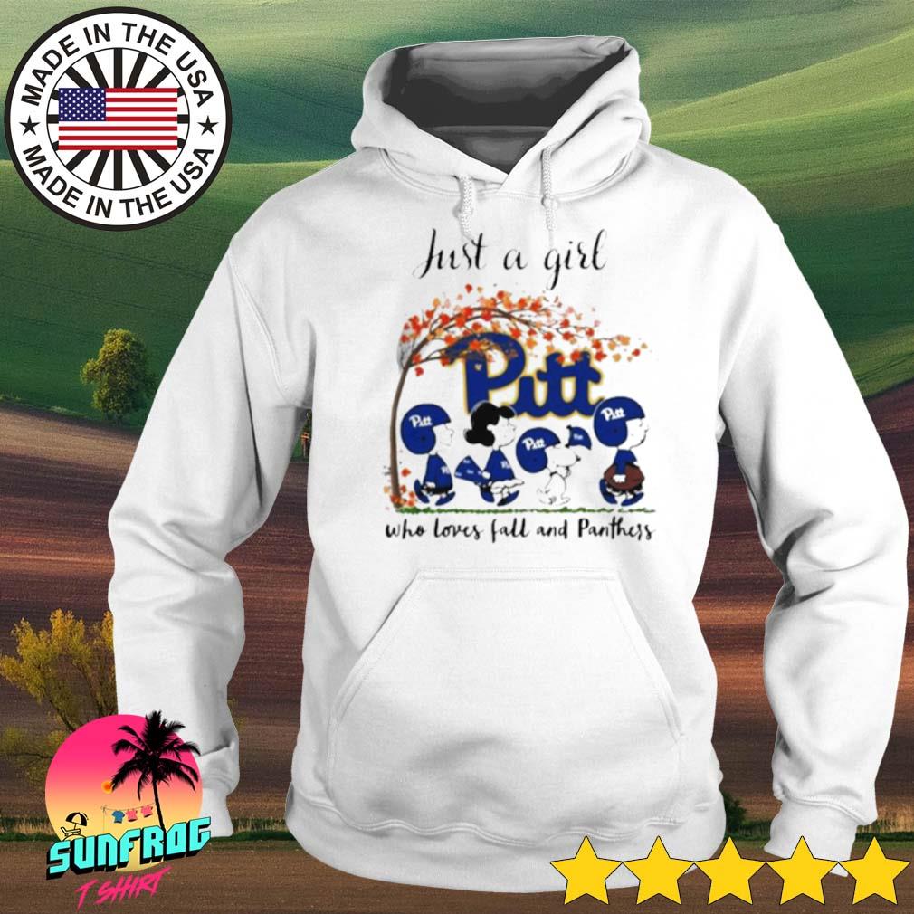 Just A Girl Who Loves Fall And Love Peanuts Characters Pittsburgh Steelers  Shirt, hoodie, sweater, long sleeve and tank top