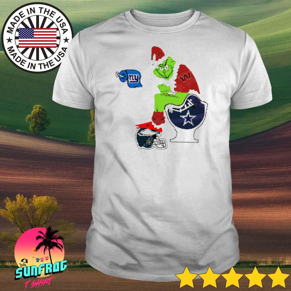 Official funny The Grinch Washington Commanders Dallas Cowboys Shirt,  hoodie, sweater, long sleeve and tank top