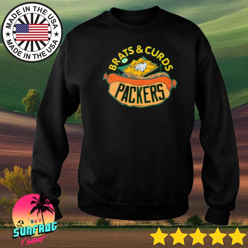 Brats Curds Packers Shirt, hoodie, sweater, long sleeve and tank top