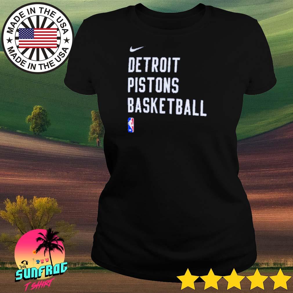 Basketball Detroit Pistons Nike 2023 logo T-shirt, hoodie, sweater, long  sleeve and tank top