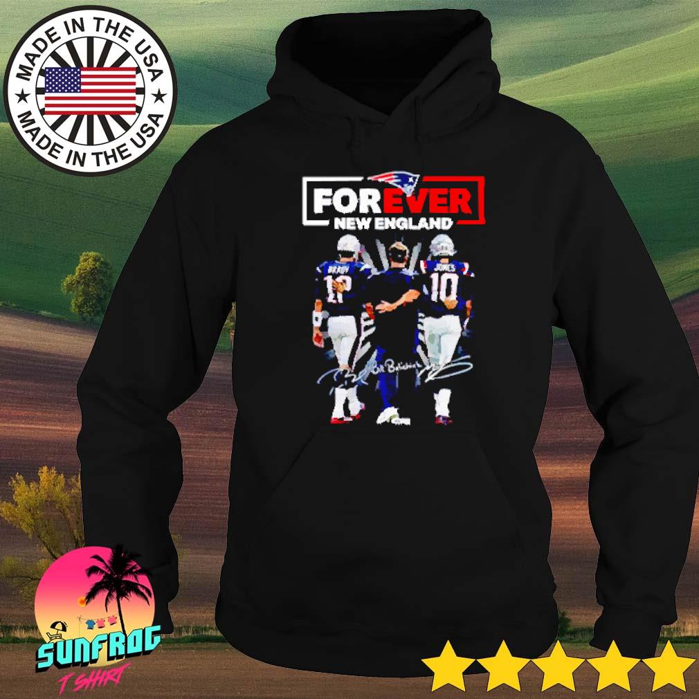 Forever New England Patriots Tom Brady Mac Jones Signatures Shirt, hoodie,  longsleeve, sweatshirt, v-neck tee