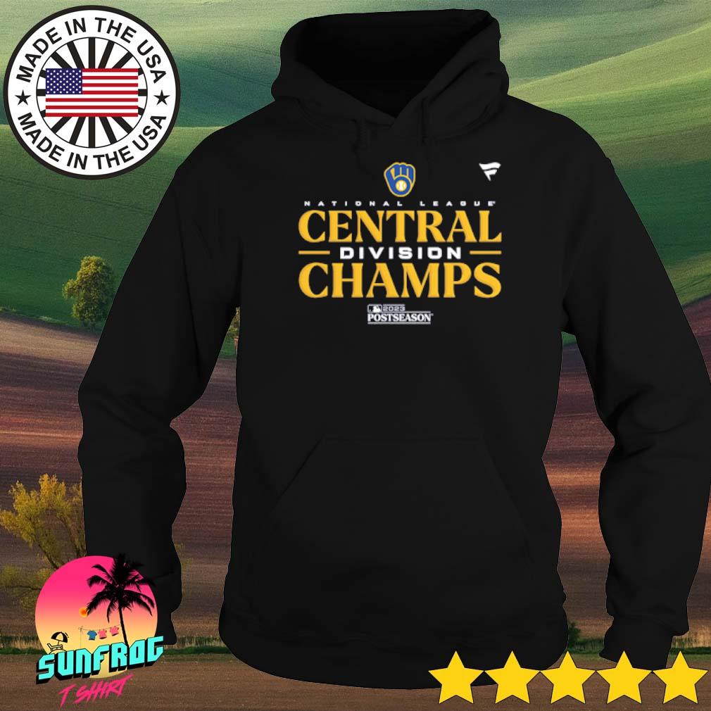 Milwaukee Brewers National League Central Division Champs 2023 Postseason  shirt, hoodie, sweater, long sleeve and tank top