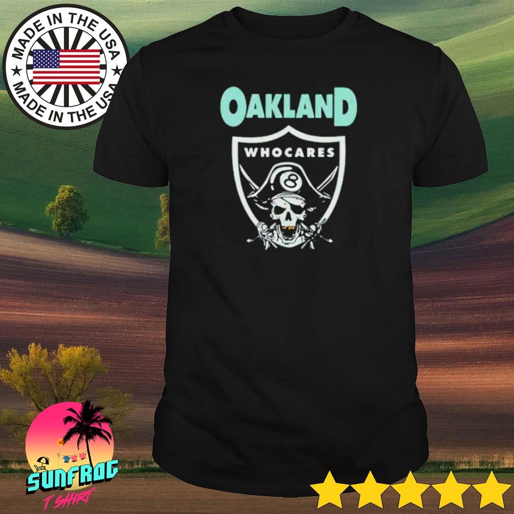 Oakland Who Care Pirate T-Shirt