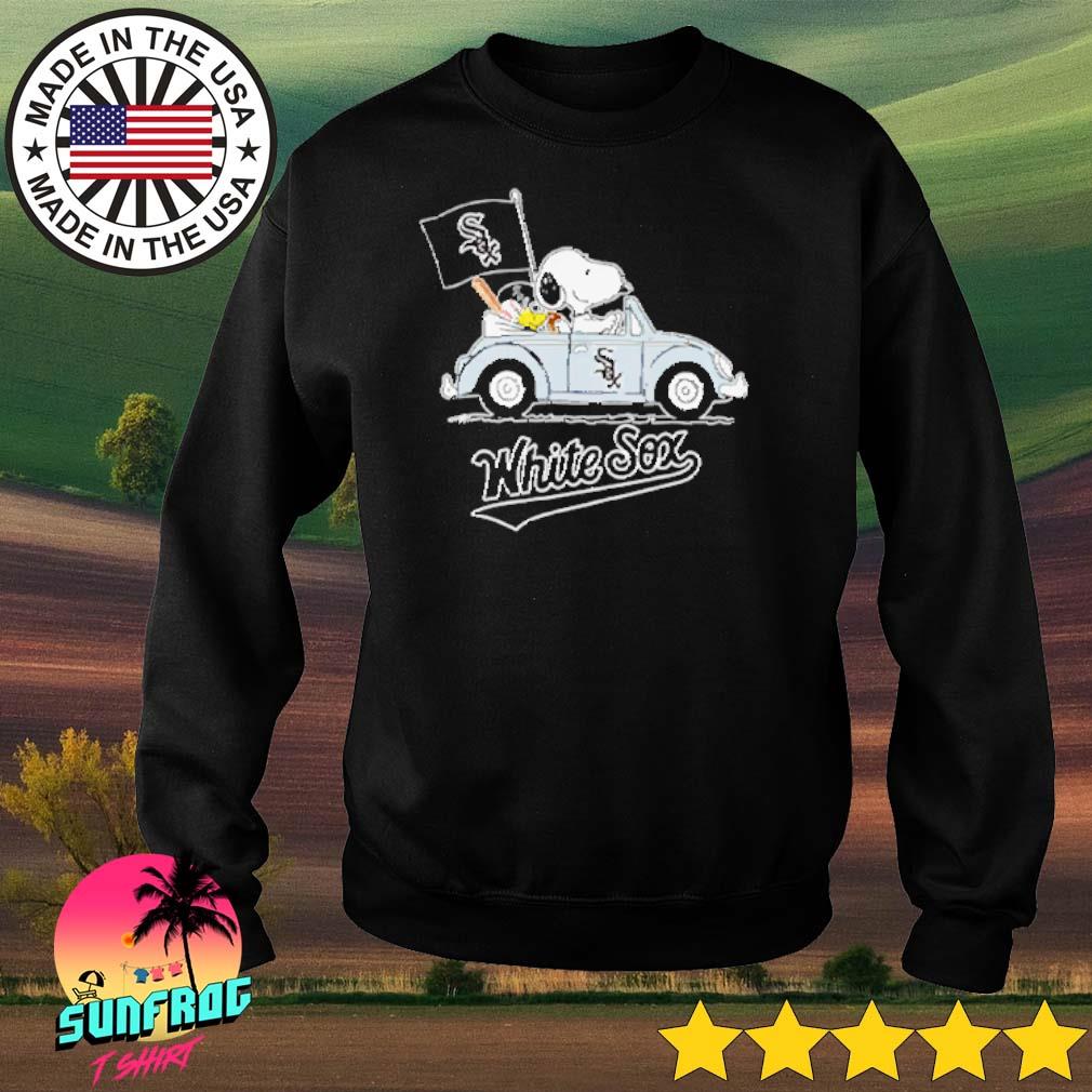 Snoopy And Woodstock Drive Car Chicago Bears shirt, hoodie