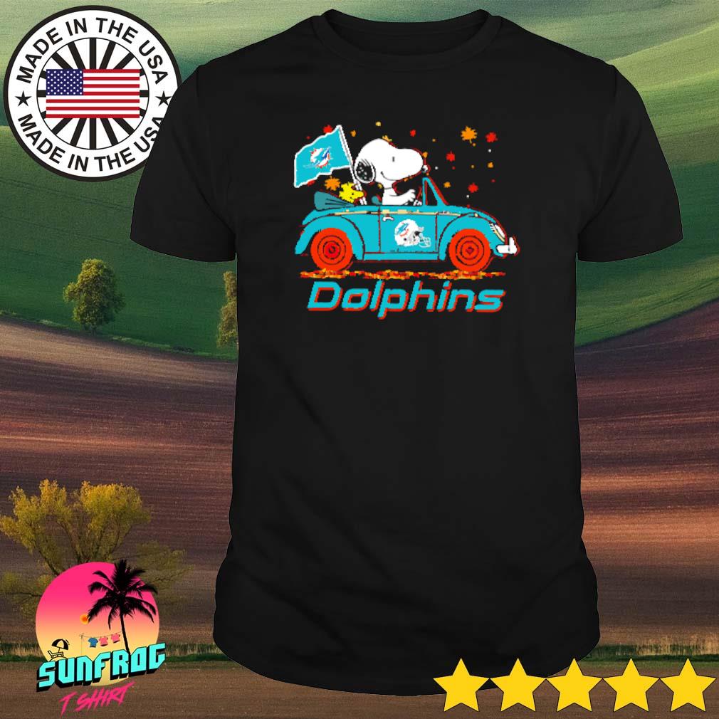 Miami Dolphins Makes Me Drink Snoopy And Woodstock T-Shirt - T-shirts Low  Price