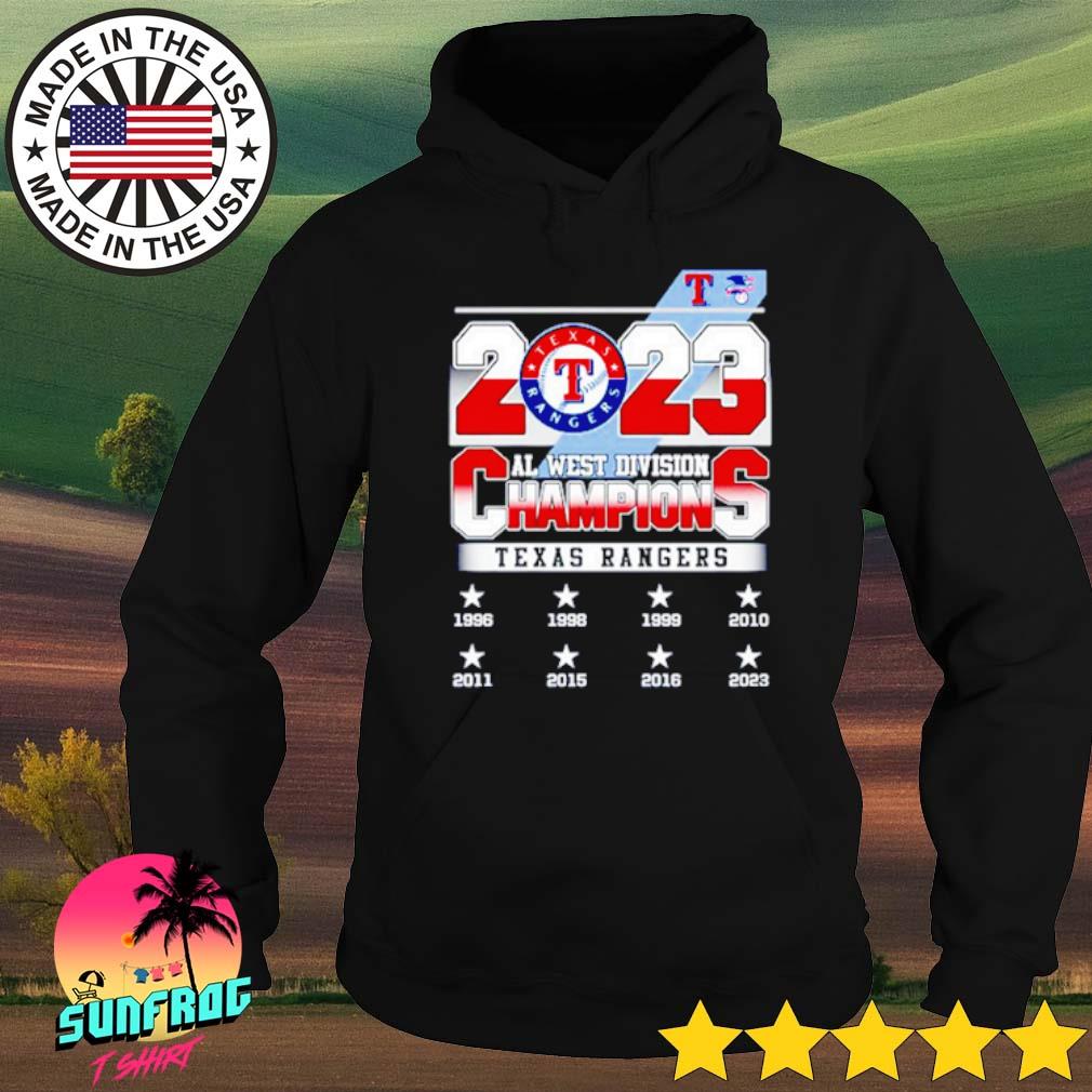 AL West Division Champions 2023 Texas Rangers shirt, hoodie, sweater, long  sleeve and tank top