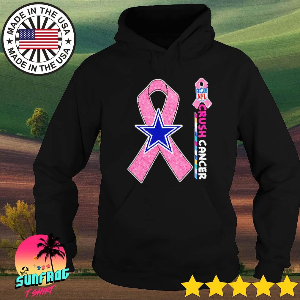 Dallas Cowboys Crush Cancer NFL shirt, hoodie, sweater, long sleeve and  tank top