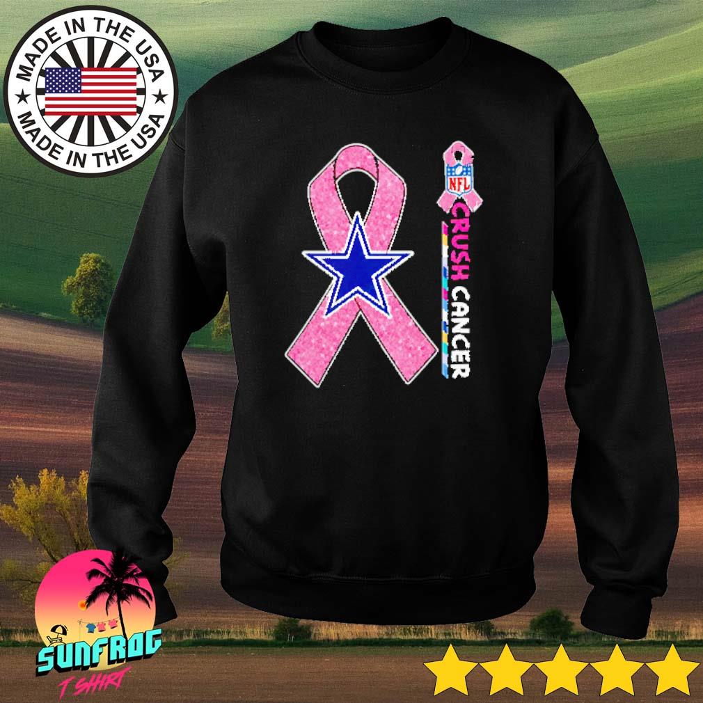 Crush Cancer Dallas Cowboys NFL Shirt Cancer Support Women Men Shirt - Best  Seller Shirts Design In Usa