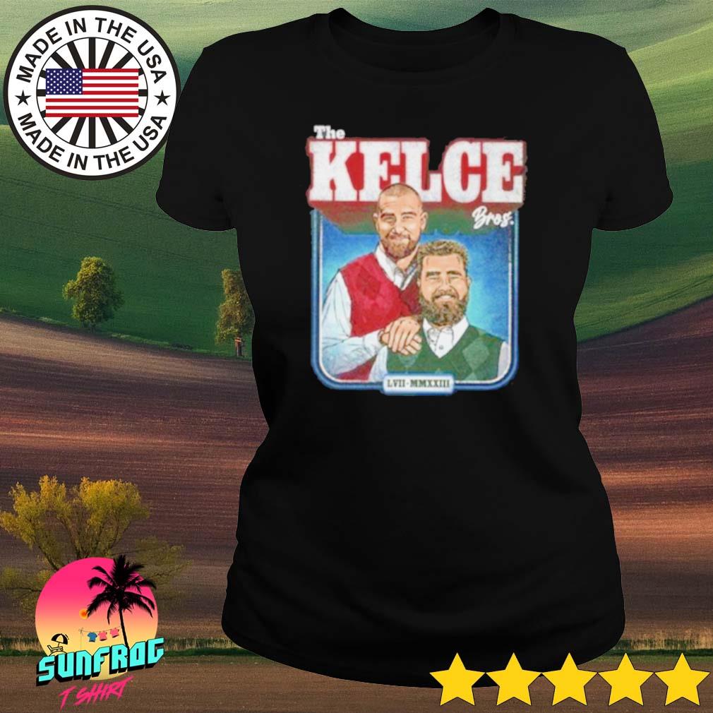 Step Brothers Kelce Brothers Travis and Jason Kelce Super Bowl Shirt -  Teespix - Store Fashion LLC