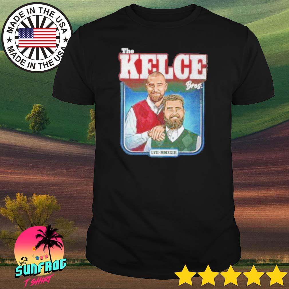 Travis Kelce and Jason Kelce Super Bowl LVII New Heights Brothers shirt,  hoodie, sweater, long sleeve and tank top