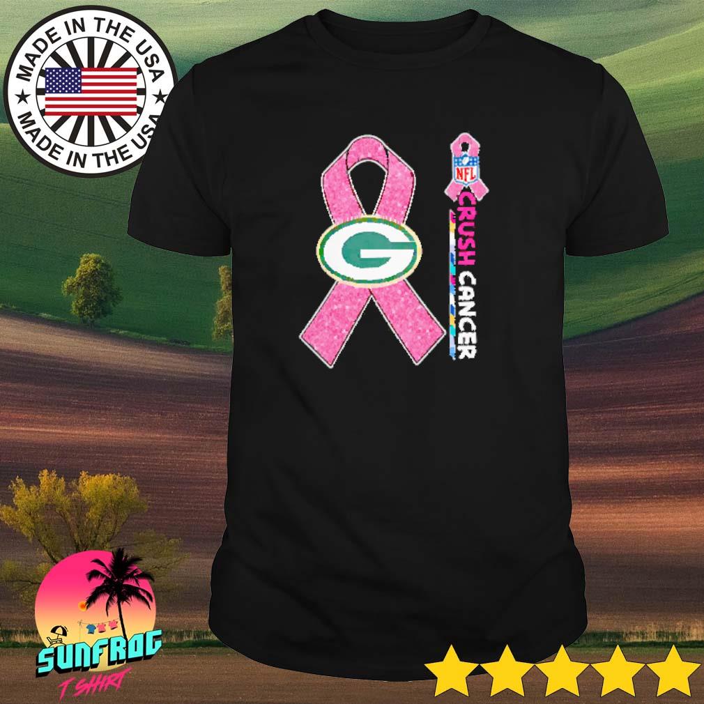 Crush Cancer Green Bay Packers NFL Shirt Cancer Support Women Men Shirt -  Best Seller Shirts Design In Usa