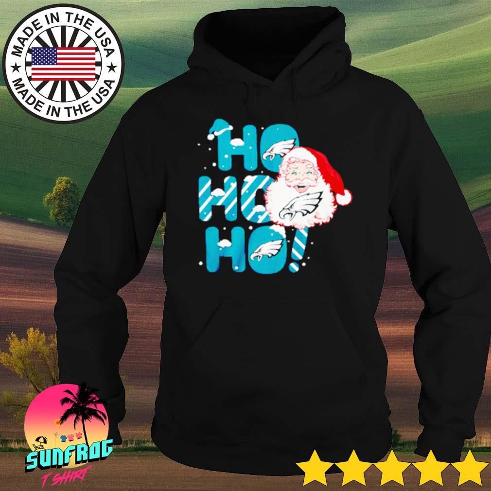 Philadelphia Eagles Santa Claus Ho Ho Ho Christmas Shirt, hoodie, sweater,  long sleeve and tank top