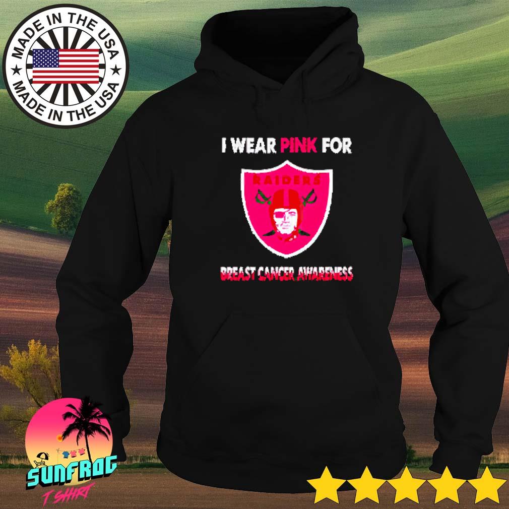 Original Las Vegas Raiders I wear pink for Breast Cancer Awareness 2023  shirt, hoodie, sweater, long sleeve and tank top