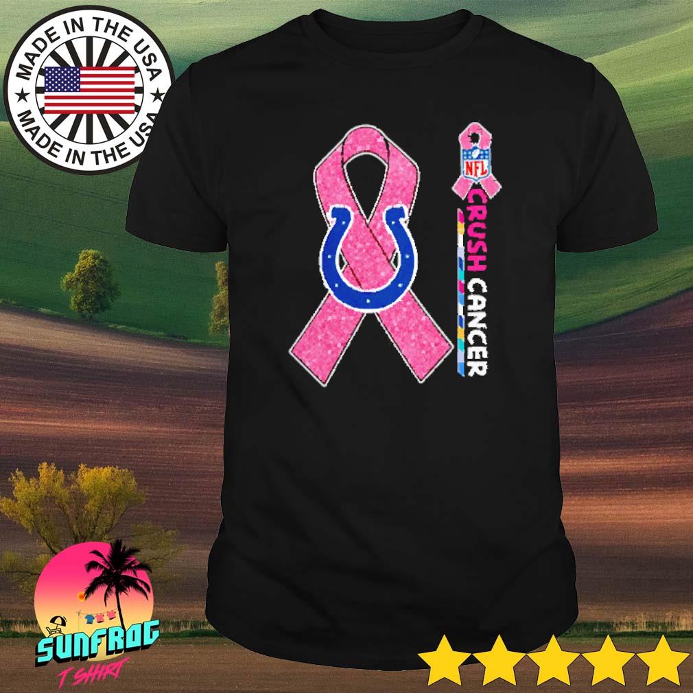 indianapolis Colts NFL Crush Cancer Shirt - Bring Your Ideas