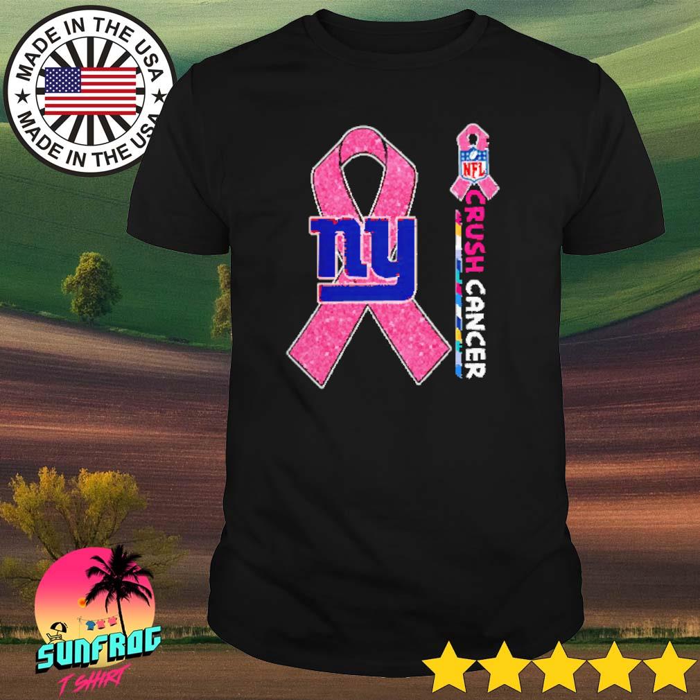 New York Giants I am the toughest fan proud cancer survivor crucial catch intercept  cancer shirt, hoodie, sweater, long sleeve and tank top