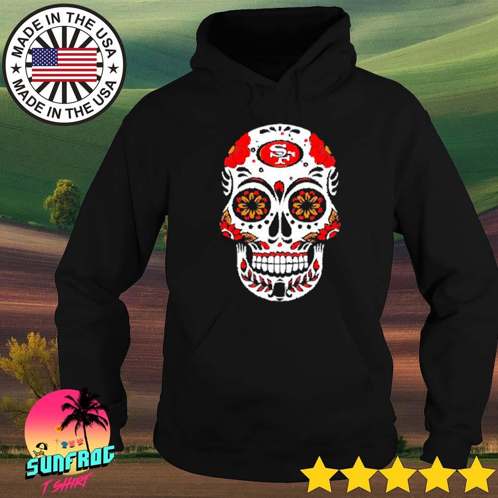 San francisco 49ers sugar skull shirt, hoodie, sweater, long sleeve and  tank top