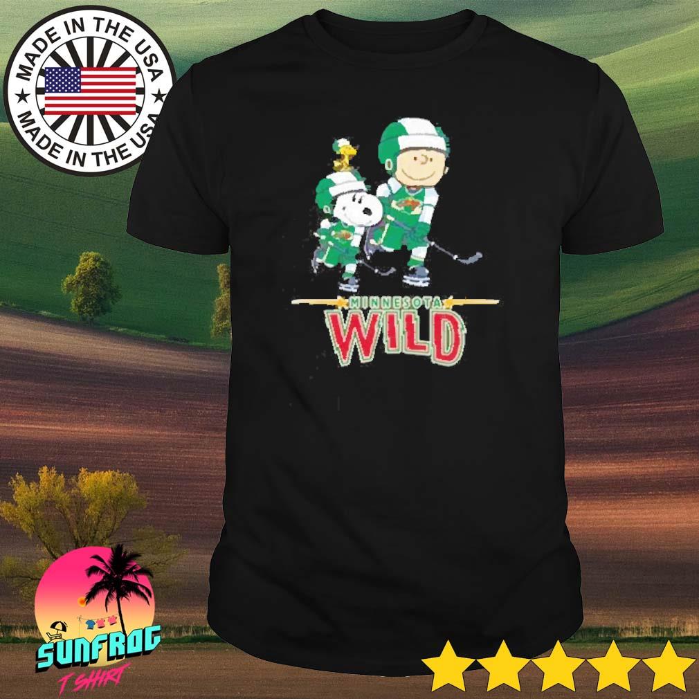 Minnesota Wild Hockey Dog T-Shirt Size: Small