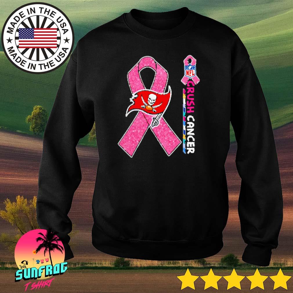 Tampa Bay Buccaneers I am the toughest fan proud cancer survivor crucial  catch intercept cancer shirt, hoodie, sweater, long sleeve and tank top