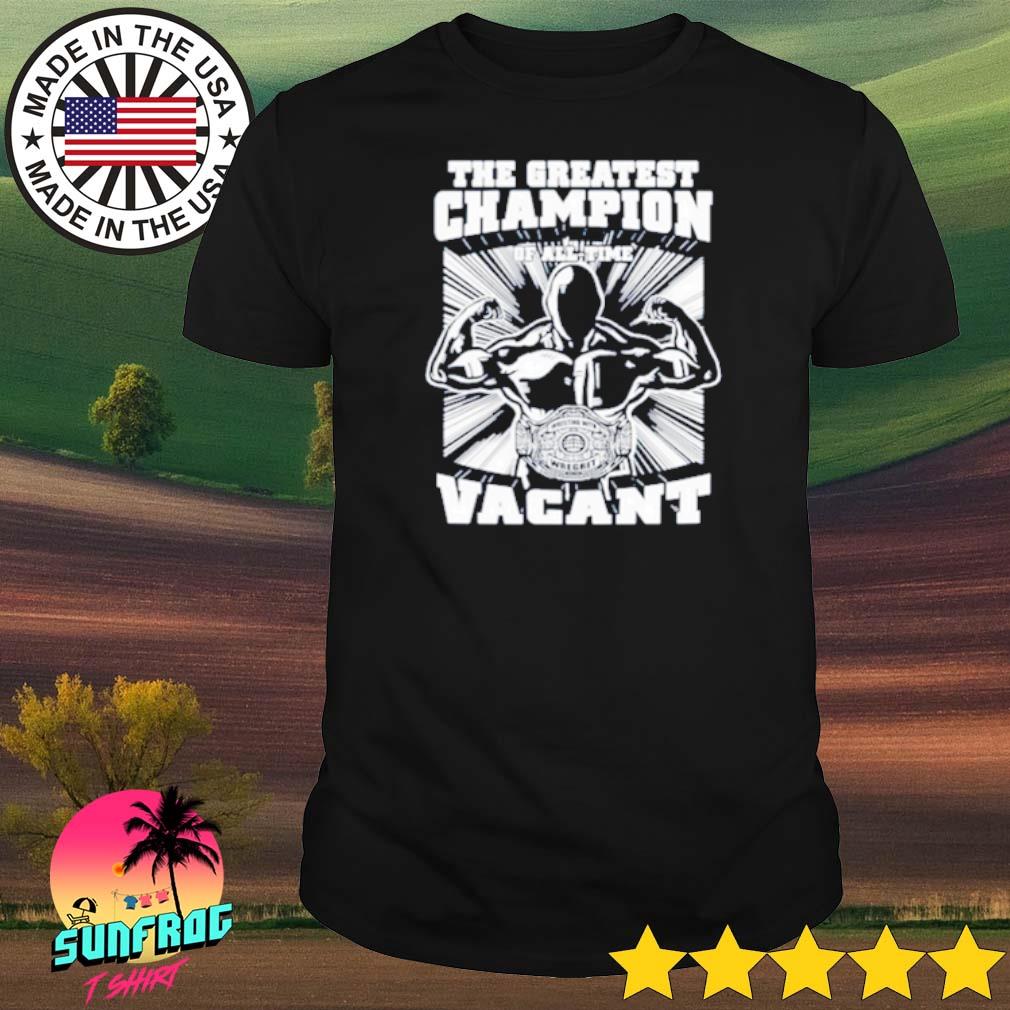 Brian Zane the greatest champion of all time vagant shirt