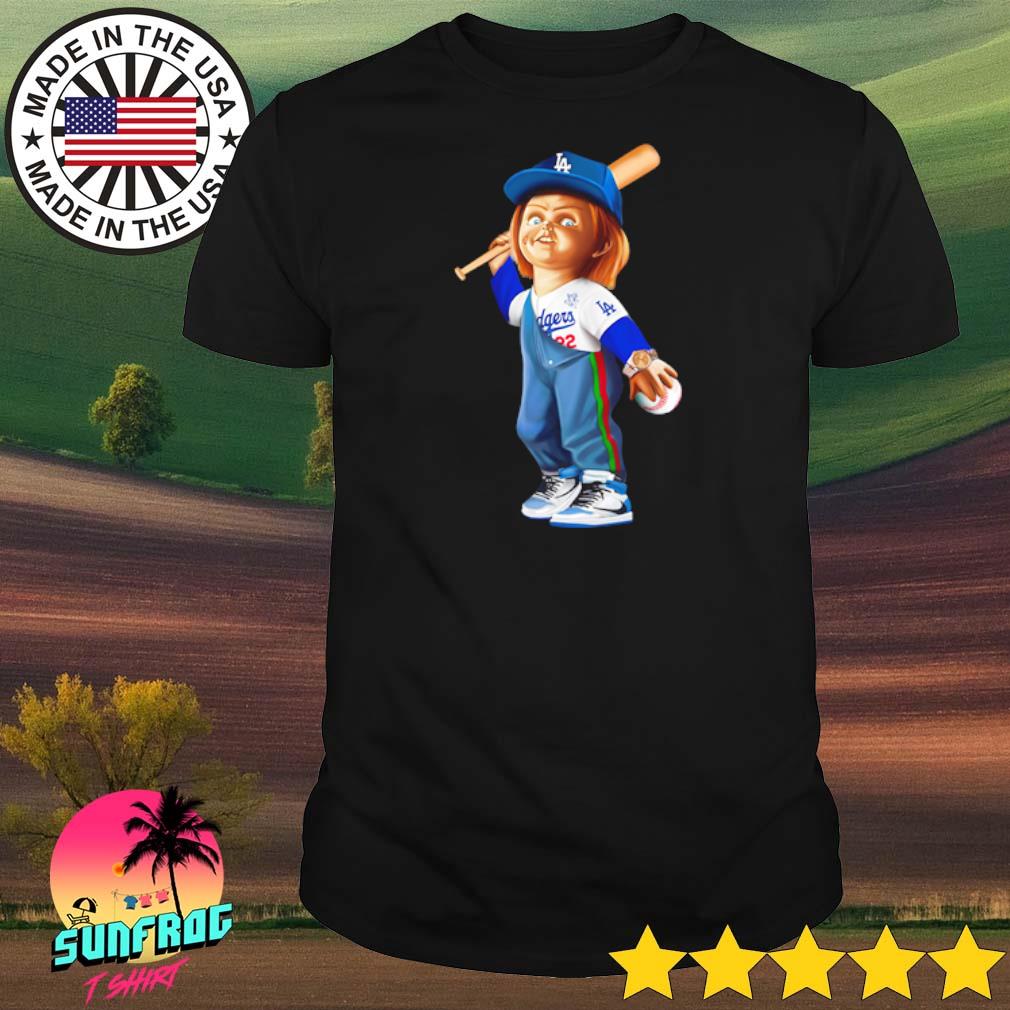 Dodgers Chucky baseball horror shirt