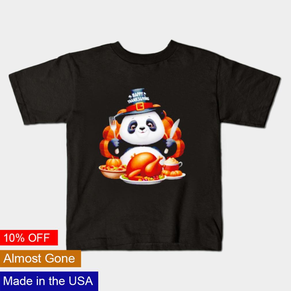 Happy Thanksgiving Panda shirt
