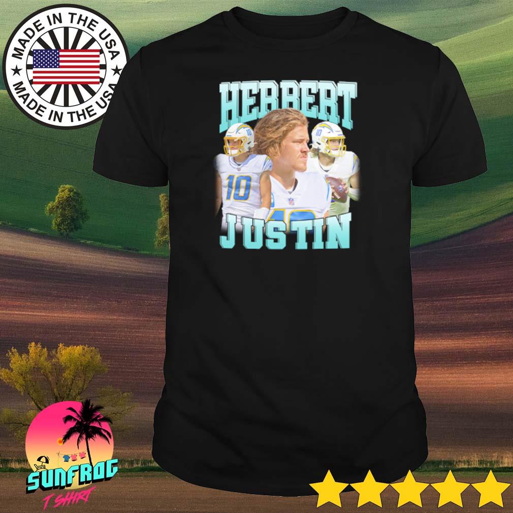 Justin Herbert Los Angeles Chargers picture collage shirt