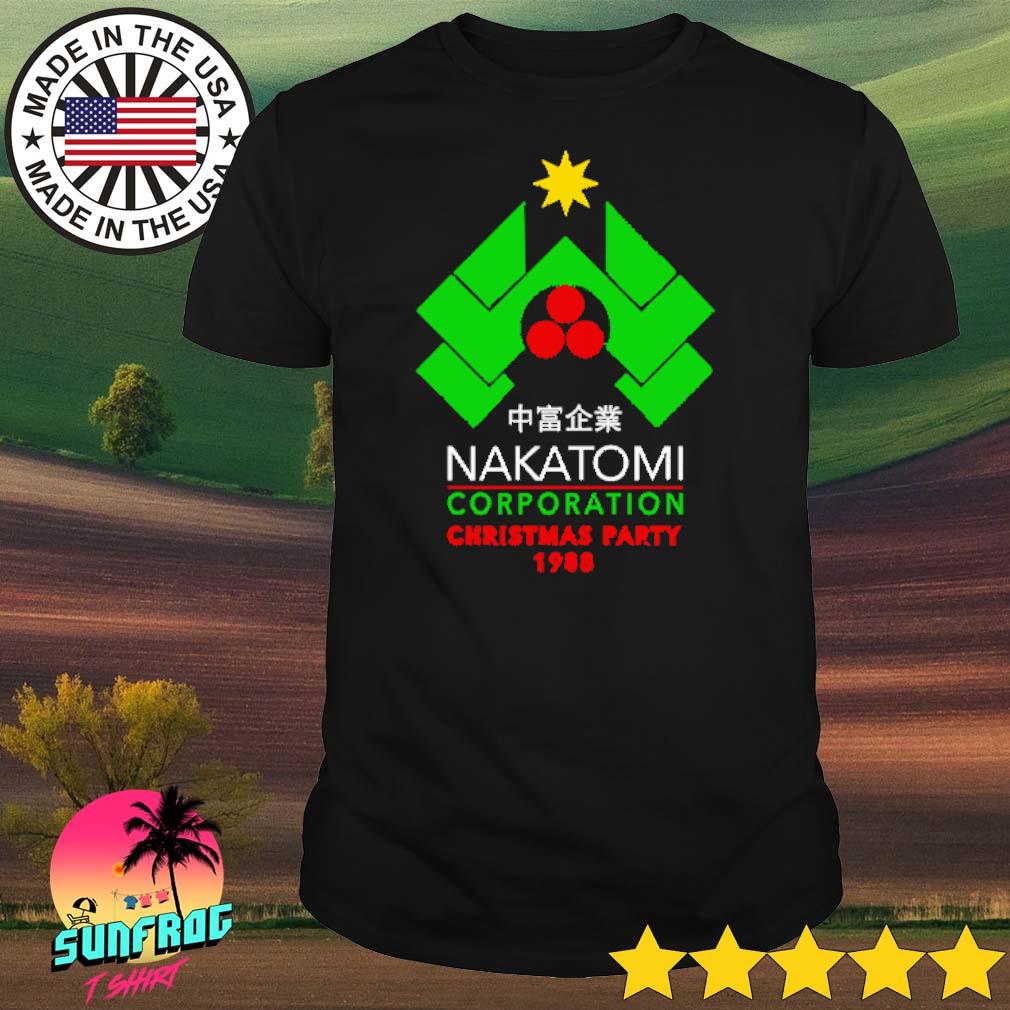 Nakatomi Corporation Christmas Party 1988 shirt