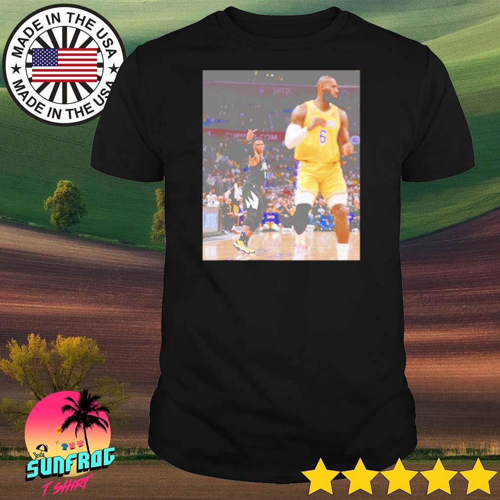 Russell Westbrook fuck LeBron James shirt