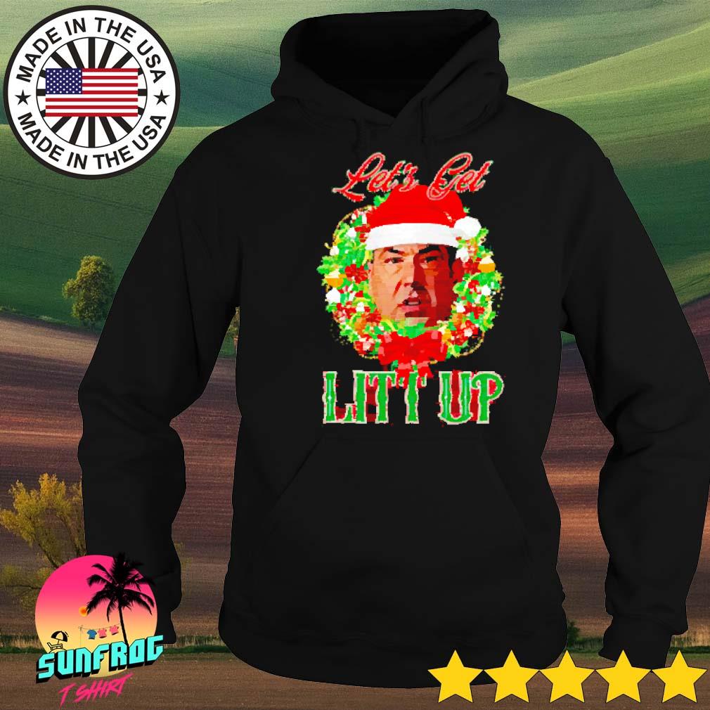 Louis Litt let's get litt up Christmas sweater, t-shirt, hoodie