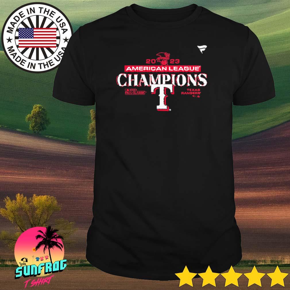Texas Rangers 2023 American League Champions shirt