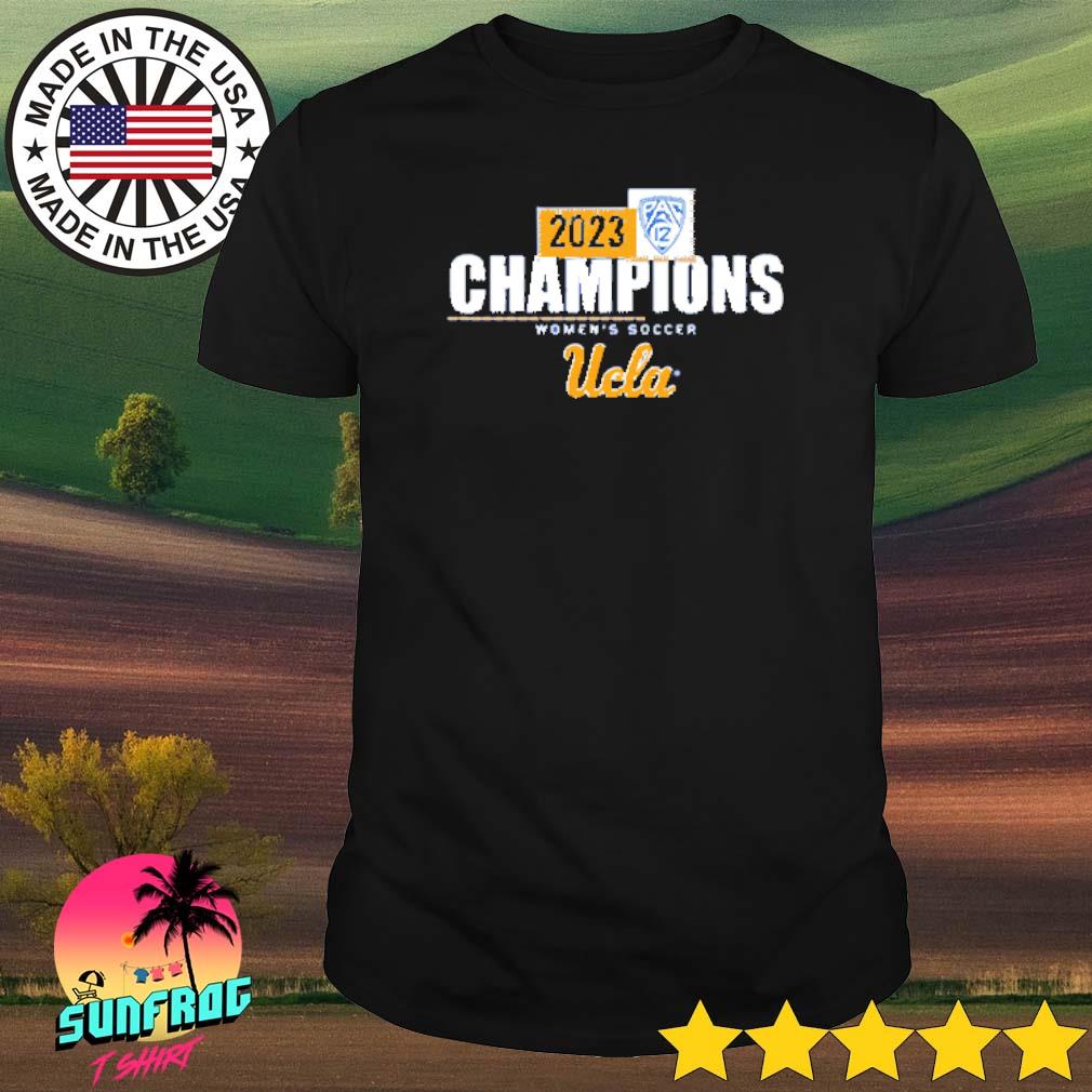 UCLA Bruins 2023 Pac-12 women's soccer regular season champions shirt