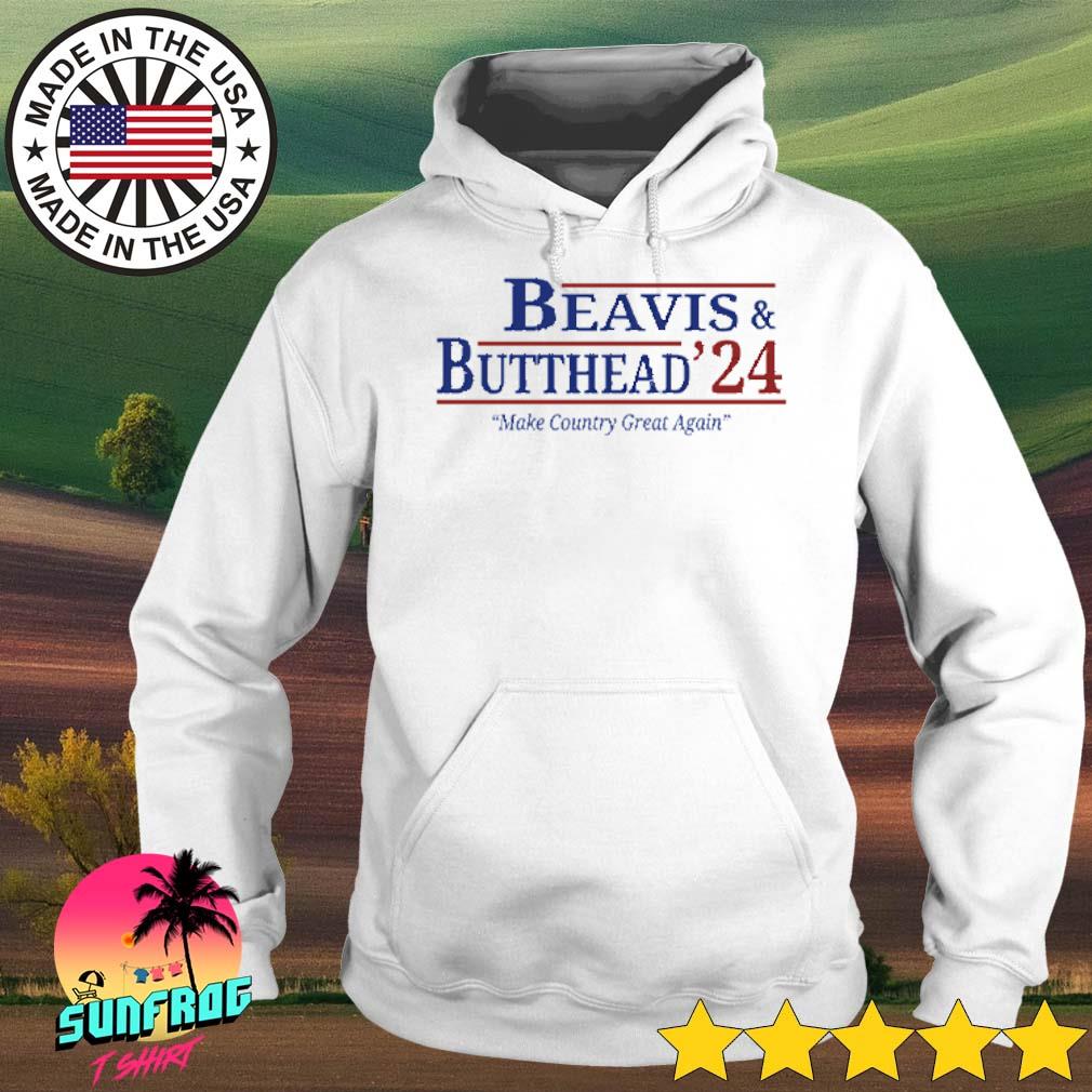 Beavis and Butthead 2024 make country great again shirt, hoodie