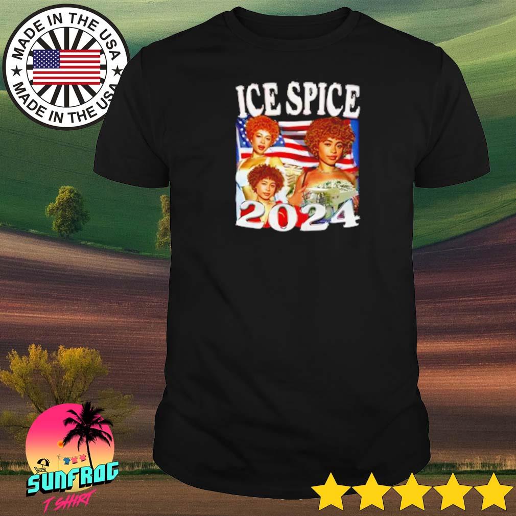 Ice Spice 2024 American flag shirt, hoodie, sweater, long sleeve and