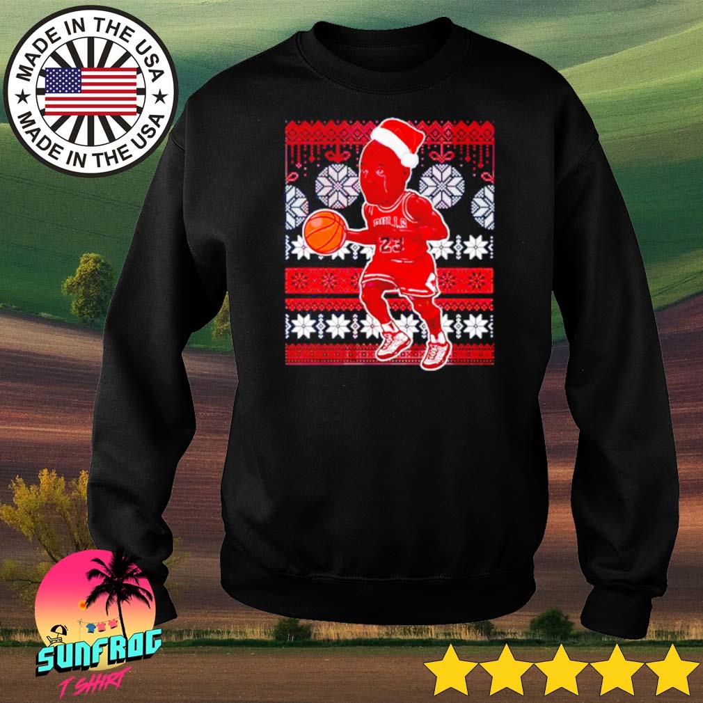 Michael jordan crying outlet christmas sweater