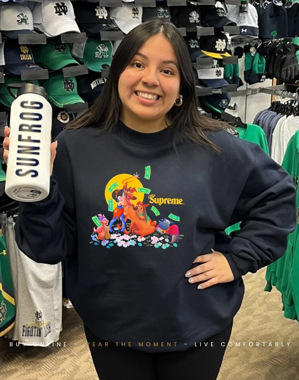 Supreme All Dogs Go To Heaven Tee ネイビーS Supreme All Dogs Go To Heaven Tee Navy Men's - FW25 - US