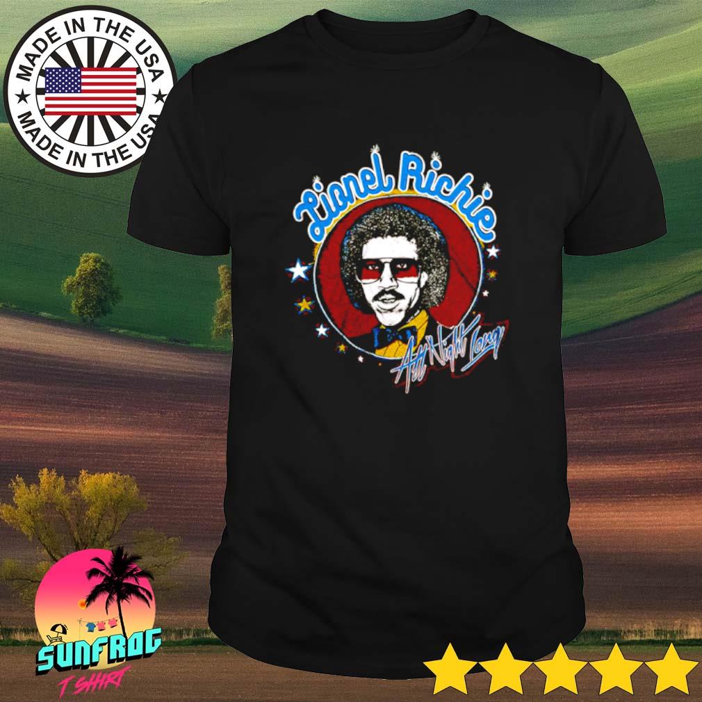 Lionel richie shirt all night long Clearance