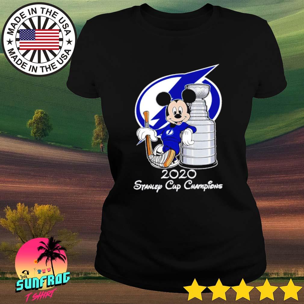 Official Mickey Mouse Tampa Bay Lightning With The Stanley Cup