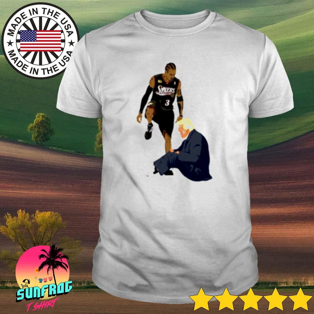 Allen Iverson Steps Over Donald Trump shirt - Trend T Shirt Store Online