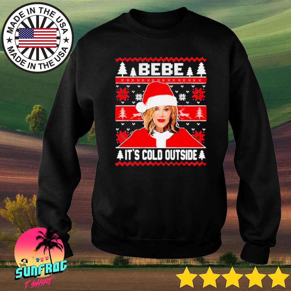 bebe it's cold outside sweater