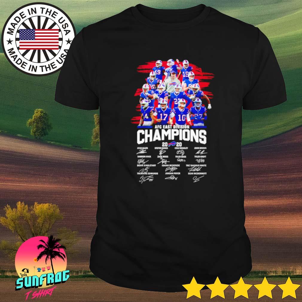 Buffalo Bills 2020 AFC east division champions shirt, hoodie, sweater, long  sleeve and tank top