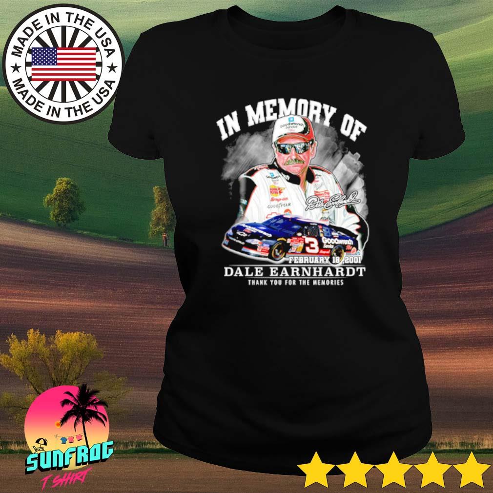 in memory of dale earnhardt shirt