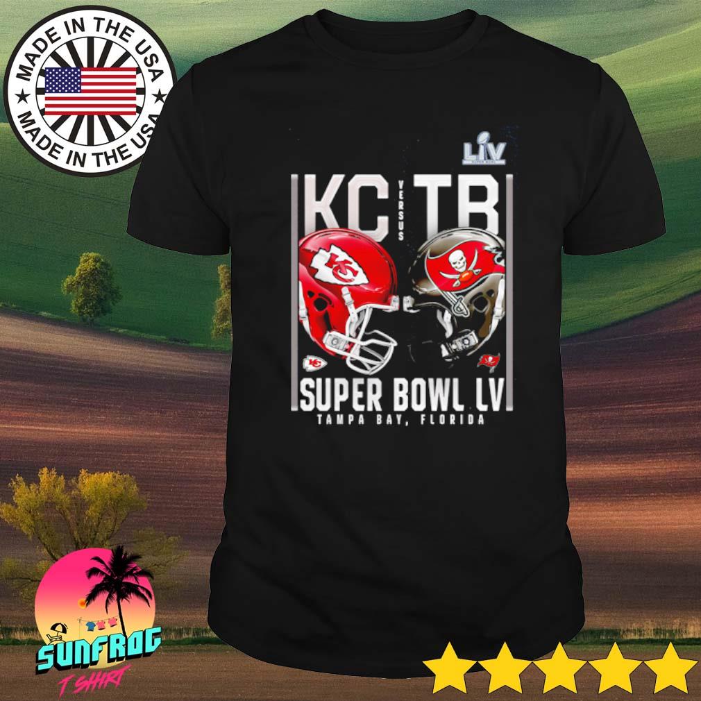 Super Bowl LV 2021 Kansas City Chiefs vs Tampa Bay Buccaneers T-Shirt,  hoodie, sweater, long sleeve and tank top