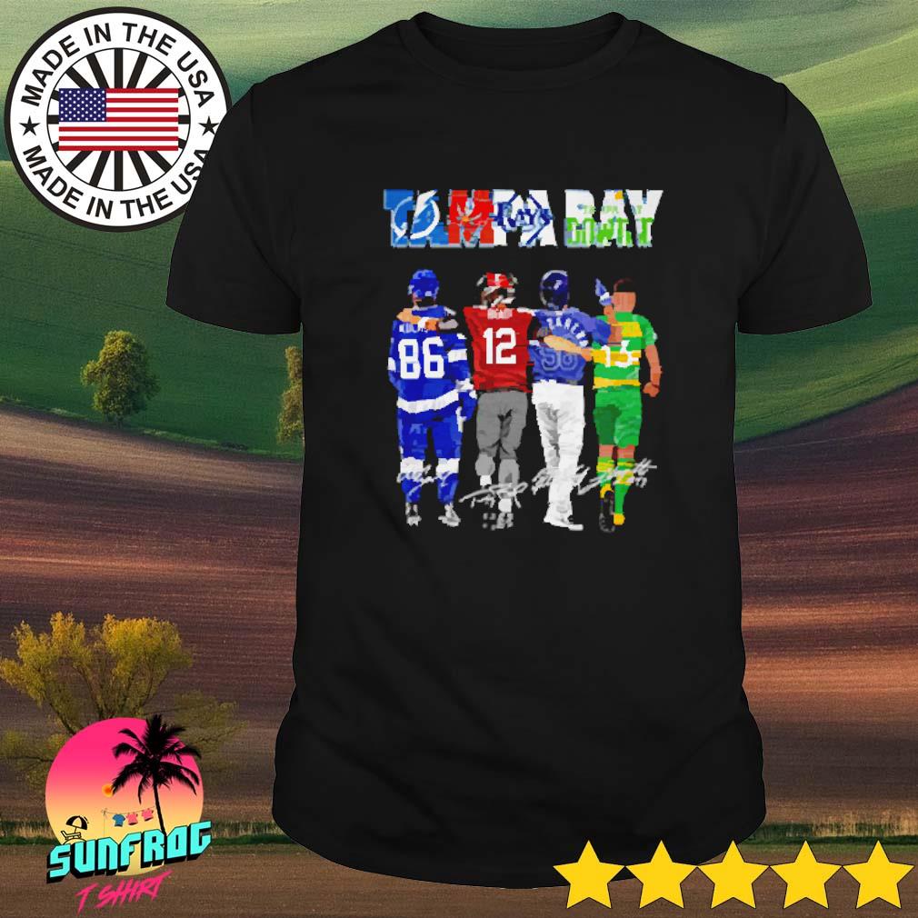 Tampa Bay Lightning Bay Buccaneers Bay Rays players signatures shirt,  hoodie, sweater, long sleeve and tank top