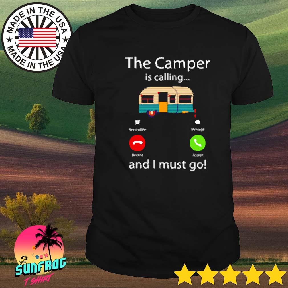 camper calling t shirts